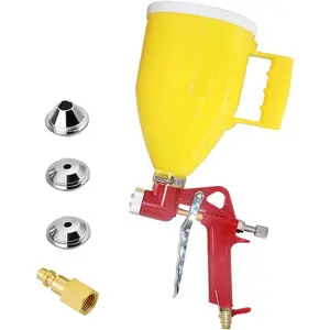 Air Hopper Spray  with 4.0mm/6.0mm/8.0mm Nozzle  Texture Drywall Painting Sprayer, Yellow, 0.79 Gallon (3 L) Straight
