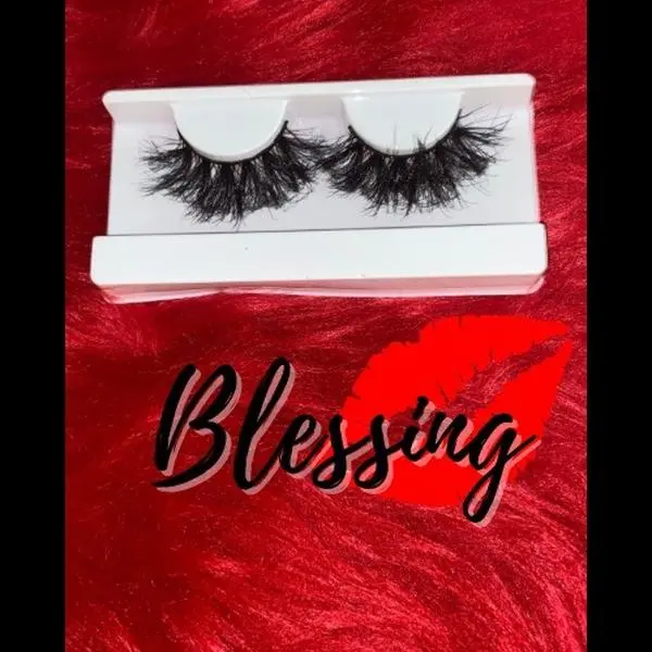 Kiss My Lash Co. (BLESSING) Eyelashes for Makeup Use wispy striplashes