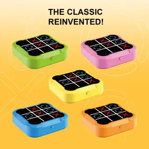 Super Tic-Tac-Toe All-in-One Chess Thinking Training Educational Electronic Children's Toy Board Family Games Boys Girls Birthday Gift