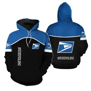USPS Hoodie 3d Postal Service Hoodie