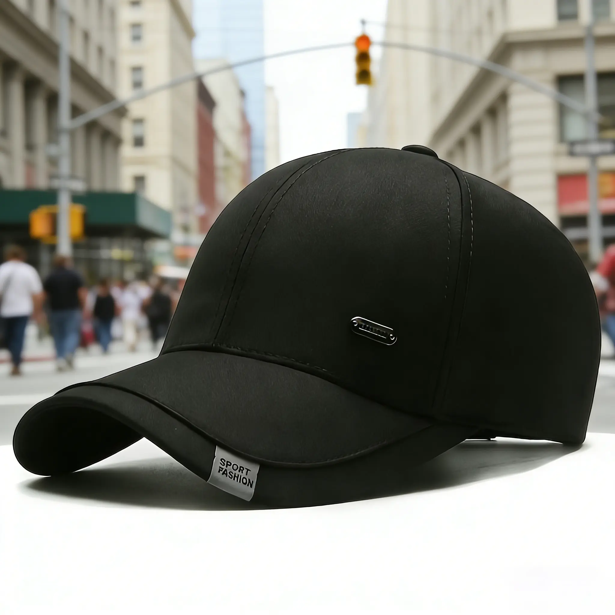 New baseball cap for middle-aged and older men, also suitable for young people; Korean style, trendy, casual, outdoor, spring and autumn sun hat/cap.