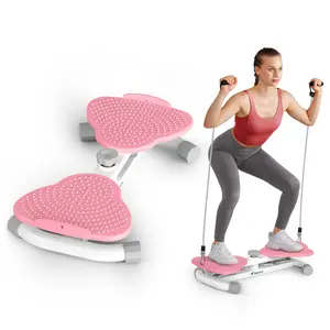 MERACH Waist Twist Machine Toned Abs Stand with Feet Apart Double Non-slip No Noise Exercise Equipment Abdominal Roller Machine TikTokShopBlackFriday