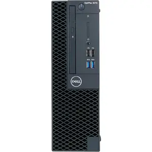 Dell 3070 OptiPlex SFF PC | Intel Core i5-9500T | 8GB RAM | 256GB NVMe | Built in AX210 Wi-Fi BT | Windows 11 Pro | SFF Desktop Computer (Renewed)
