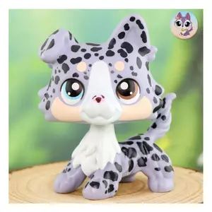 Miniature cat and dog figures pet model for lps collection Kitty Animals