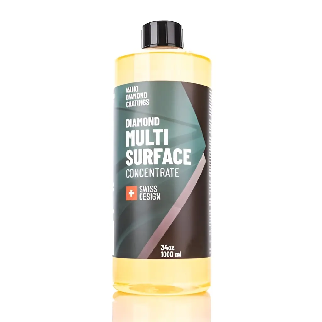DIAMOND MULTI SURFACE CLEANER CONCENTRATE – Professional-Grade Automotive Cleaner for Interior & Exterior Use – All-Purpose Multi-Surface Cleaner for Engine, Wheels, Leather, Plastics & More