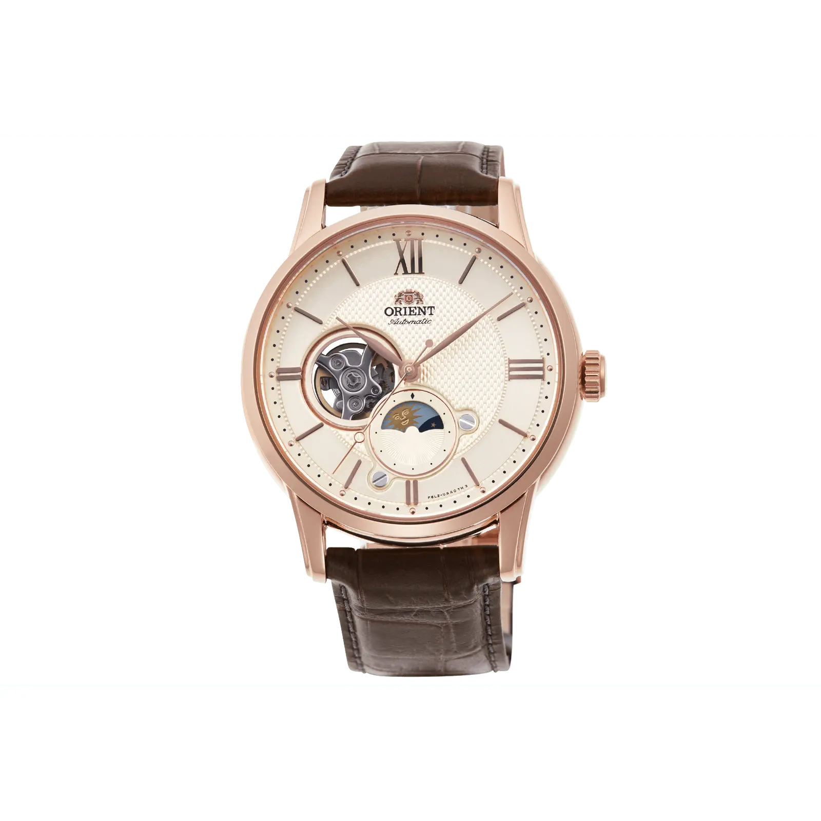 Orient Classic Open-Heart Automatic Mechanical Men's Dress Watch - 42mm Stainless Steel Case, White 24-Hour Dial, Sapphire Crystal, 30M - 50M Water Resistant, Model RA-AS0009S30B, Automatic Watches
