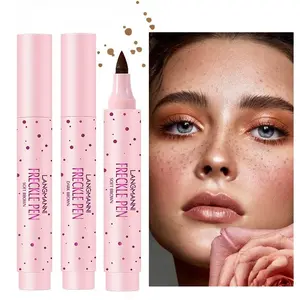 Natural Freckle Pen for Cosmetic Makeup Blemish Spotting, Fine Tip Precision Drawing, Long-Lasting Natural Look, Easy to Use Stick Form