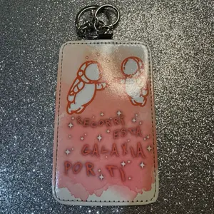 Ivan C lanyard and keychain wallet