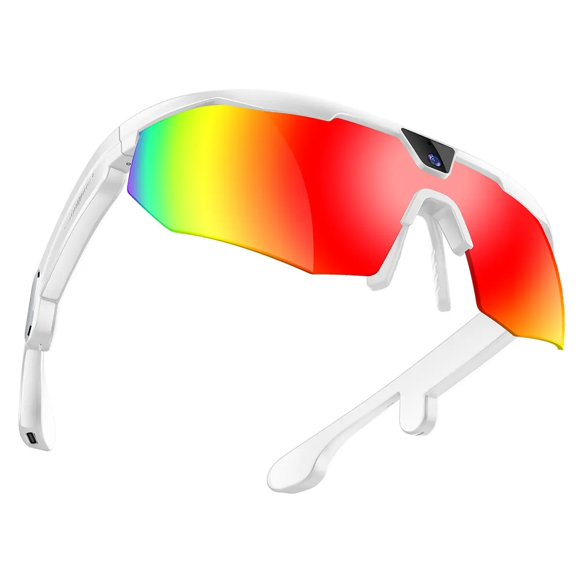 2026 Smart Glasses, Ai Cycling Goggles, Summer Sports Glasses, Sports Eyewear, 8MP HD Camera, Real-Time Translation, Music Playback, Wireless Call, Enc Noise Reduction, Waterproof, AI Assistant Outdoor Ride