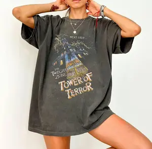 Retro Tower Of Terror Shirt, Twilight Zone T-Shirt, Summerween Tee, 90s Halloween Movie Sweatshirt, Halloween Gift