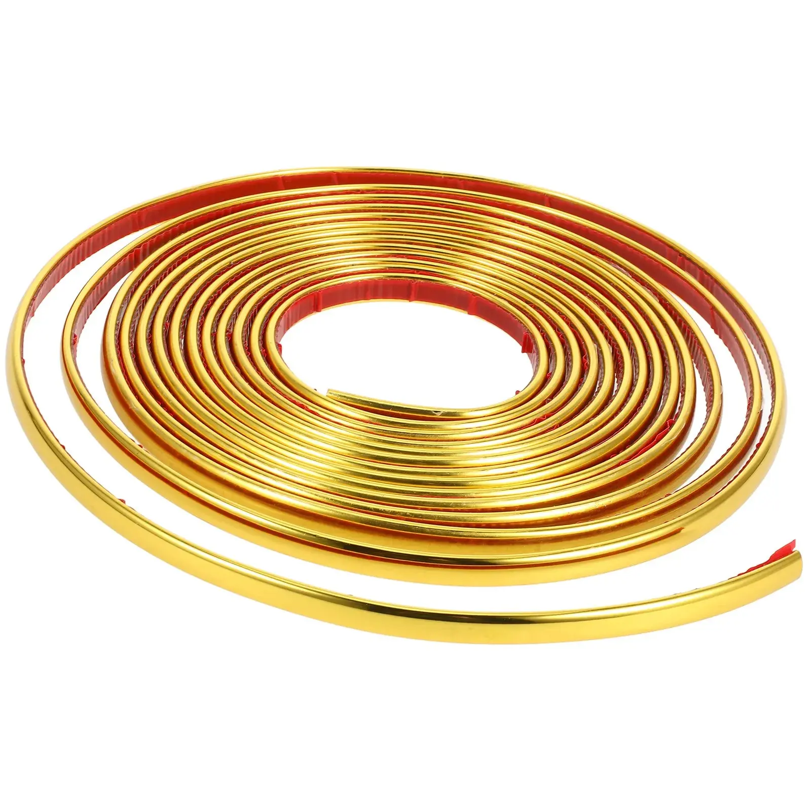 1 Roll 0.315 Inches X 393.7 Inches, Peel and Stick Molding & Wall Trim, Accent Wall Peel and Stick, Waterproof Self Adhesive Flexible Self-Adhesive Decorative Strip for Tile, Mirror, Ceiling, Floor, Panel, Cabinet, Self Adhesive PVC