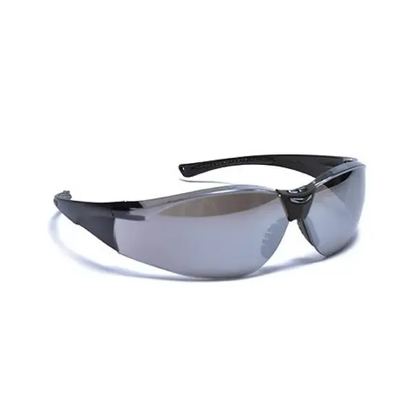 ANSI Z87 High Impact Safety Goggles for Construction Crews - Durable Design, High Reflectivity, Hazard Protection for Home Improvement Work Safety Activities