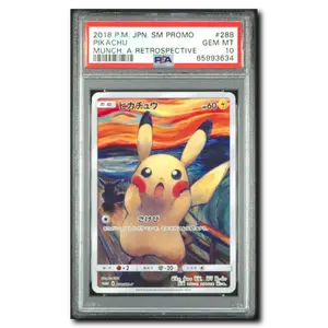 PSA 10 Pikachu Munch 2018 #288 PSA 10 Pikachu Munch 2018 #288