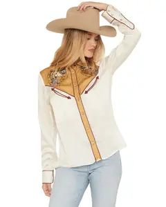 Kimes Ranch Women's Women'S Merada Western Embroidered Long Sleeve Snap - Wto0000079