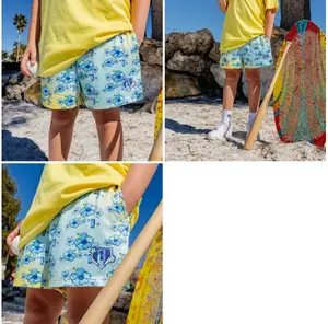 Baseball Lifestyle Petal Play Beach Youth Shorts | Quick Dry Summer Mesh | Breathable Comfort Fit | Elastic Waistband | Gift for Kids & Teens Christmas season