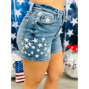 Judy Blue Star Spangled Shorts (Reg. and Plus)