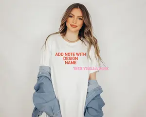 GILDAN SOFTSTYLE SHIRT-ADD NOTE AT CHECKOUT WITH NAME OF DESIGN