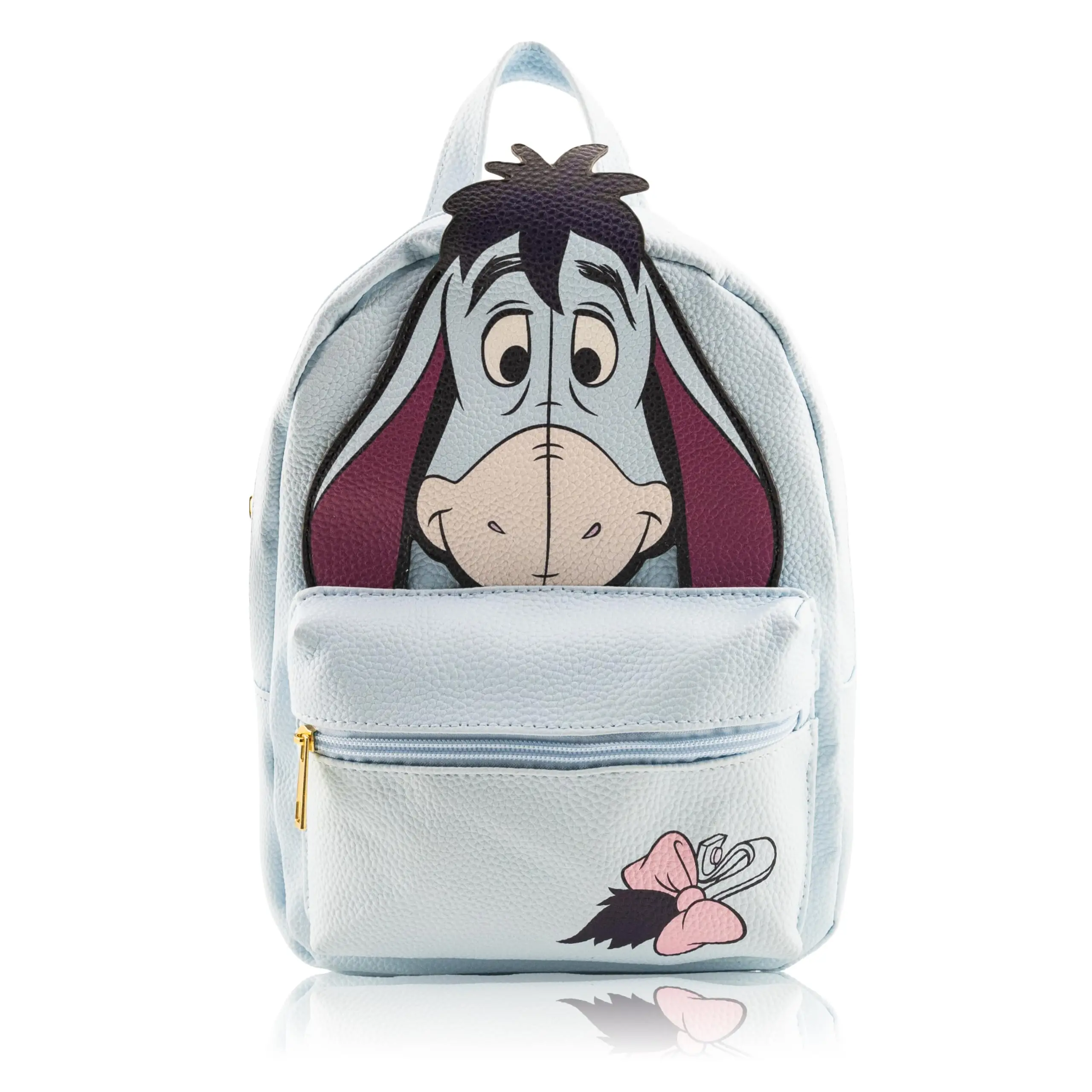 Fast Forward Winnie the Pooh Backpack  | Cute PU Leather 10" Mini Backpack