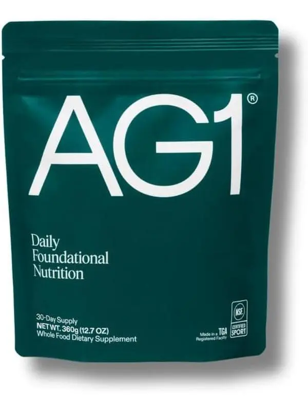 Natural Daily Foundational Nutrition Greens Supplement - 75+ Premium Whole Food Ingredients, 30-Day Supply for Gut Health & Energy