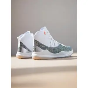 Parent-Child Basketball Shoes, Breathable Knit Surface, Anti-Slip Sole, Number Identifier, Comfort Fit, All Seasons, Athletic Basketball ShoesRAIMENTRY