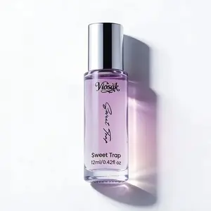 VIOSAK Luxury CRAZY IN LOVE ROLL ON OIL 12ml - Unisex Eau De Parfum Mango Citrus & Pink Rose Eau De Sweet Gourmand Scent with Musk & Pink Sugar, Long Lasting Arabian , Elegant Alluring Fragrance Citrusy Perfume, long lasting perfume, mini perfumes