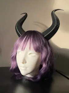 3D Printed Sorceress Horns Headband - Cosplay and Halloween Accessory