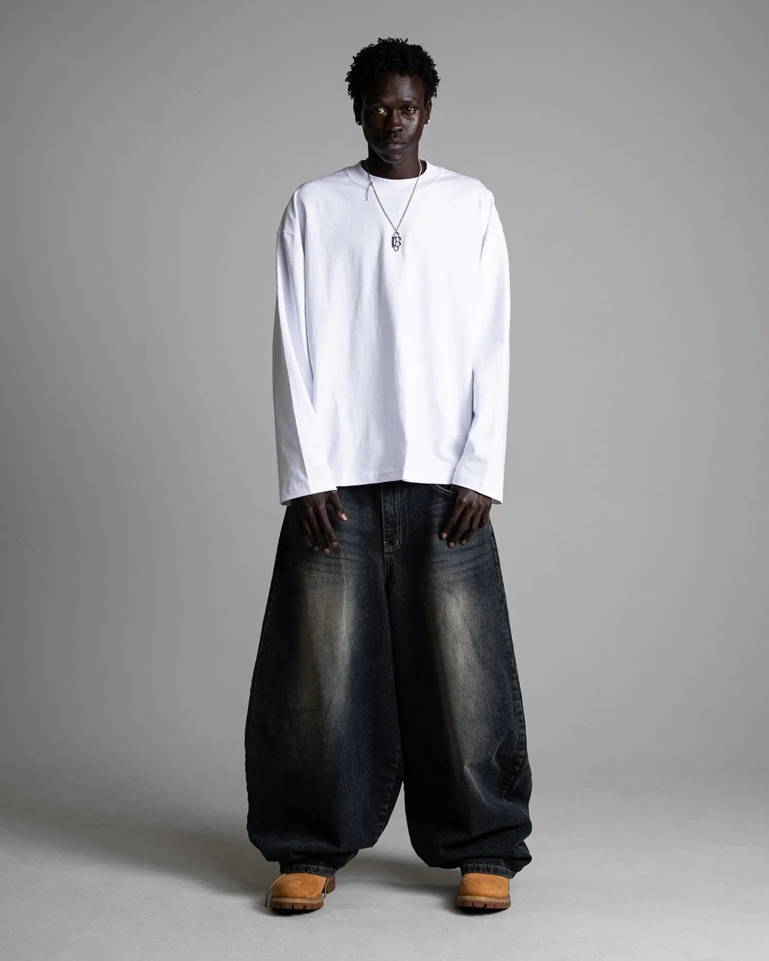 Oversized Long Sleeve Streetwear Round Neck