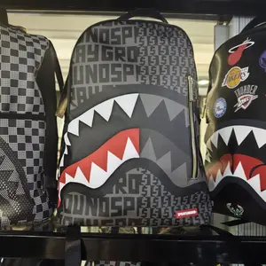 SG Shark Backpack New Fashion Backpack Casual School Bag Unisex Trendy Large Capacity Travel Unisex Shark Mouth Backpack Unisex Shark Mouth Backpack Photography Equipment Bag Camera Backpack Best Gift Large Capacity Laptop Bag with Tablet Compartment