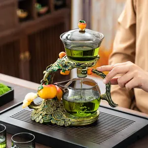 Creative Fruit Design Tea Set, 1 Set Persimmon Style Tea Making Set, Tea Cup Set, Tea Making Tool for Home Office Use, Gifts for Tea Lovers