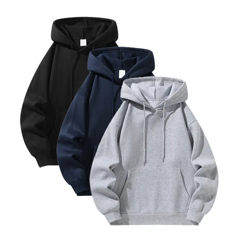 Men's drawstring pullover hoodie, long sleeve drop shoulder top, casual loose fit, comfortable and simple street style for autumn, drawstring men's hoodie, drop shoulder sleeve men's hoodie