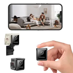 WIFI Surveillance Camera -1080P HD Wireless Camera,Long Battery Powered(6H),Night Vision,Motion Detection,Loop Recording,2.4GHz WIFI Connectivity,Remote Real-Time Viewing,Perfect for Home,Office,Warehouse Monitoring