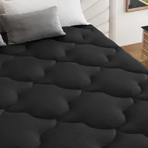 Belffin Mattress Topper Queen Size Extra Thick Mattress Pad 8-21" Deep Pocket Soft Down Alternative Fill Mattress Protector Pillow Top Mattress Cover