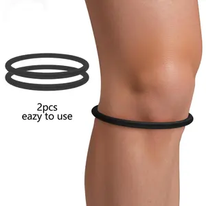 Breathable Patellar Stabilizer Knee Strap, Patella Band, 2 Counts/set Adjustable Knee Support Strap, Suitable for Tennis, Running, High Jump, Football, Basketball and Hiking