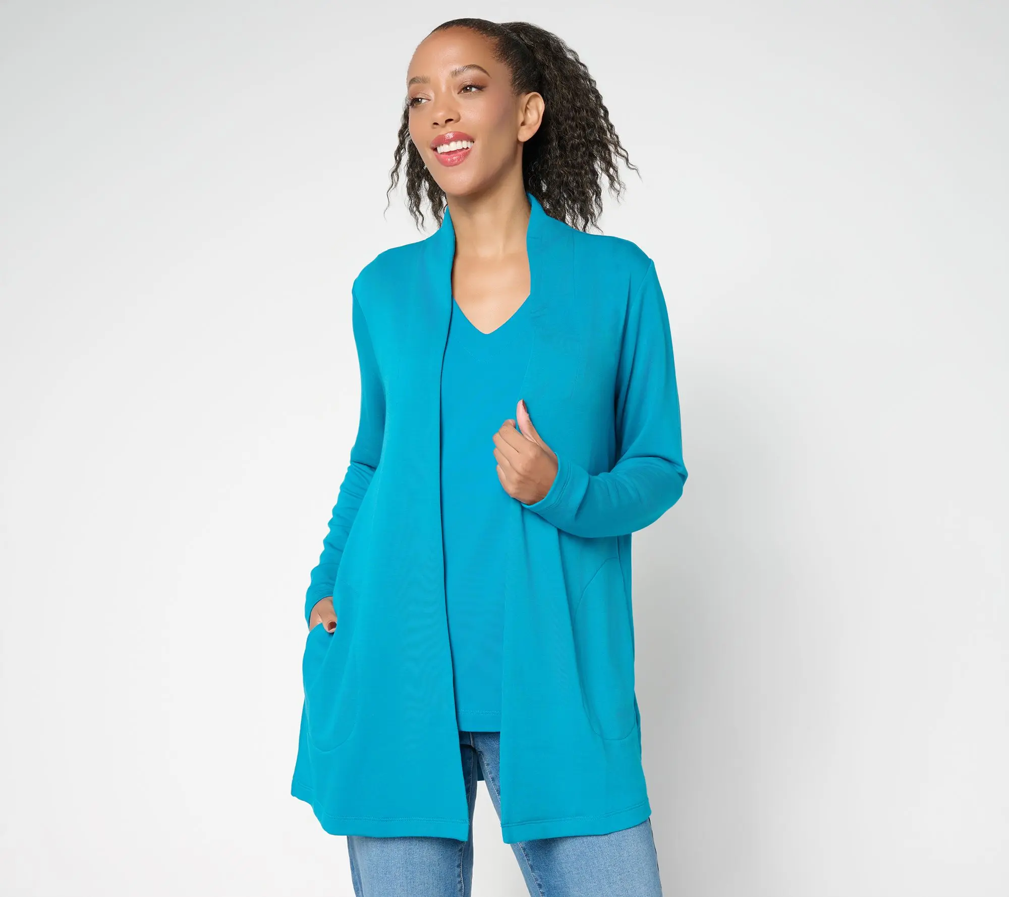 Brandis Dress Out Loud Regular Acquitted Knit Duster Cardigan