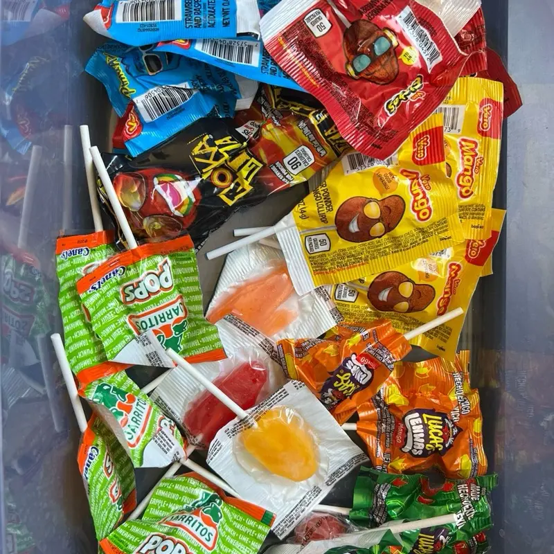 25-Pack Mexican Lollipops, Authentic Mexican Snack Candy, Mexican Lollipops Variety Pack, Game Day Sweets, Sweet and Spicy Candy