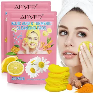 2x Purifying Turmeric Pads with Vitamin B5 and Antioxidant Vitamin C daily skincare