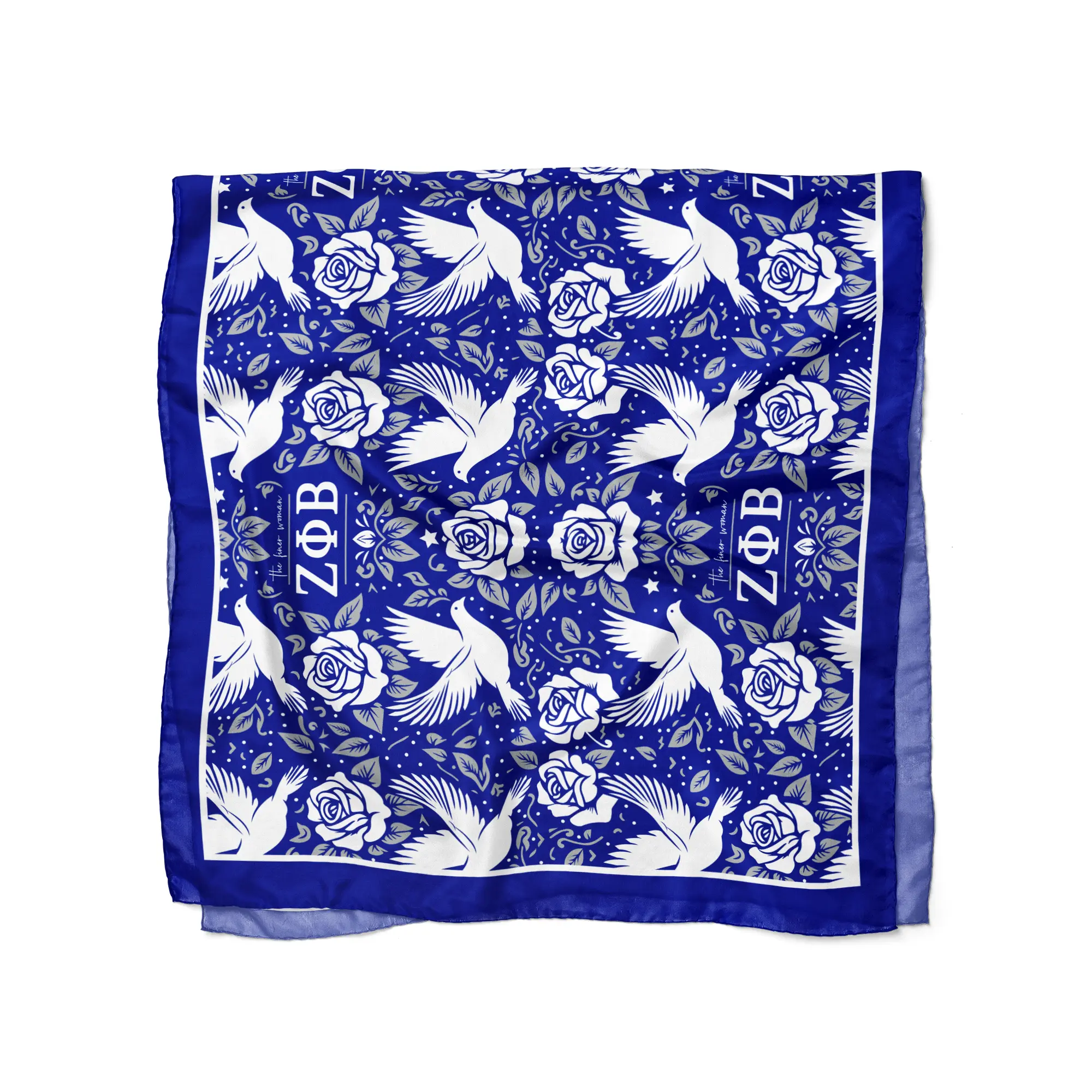 BBGreek Zeta Phi Beta - Polyester Shawl Scarf - Official Vendor - Collection