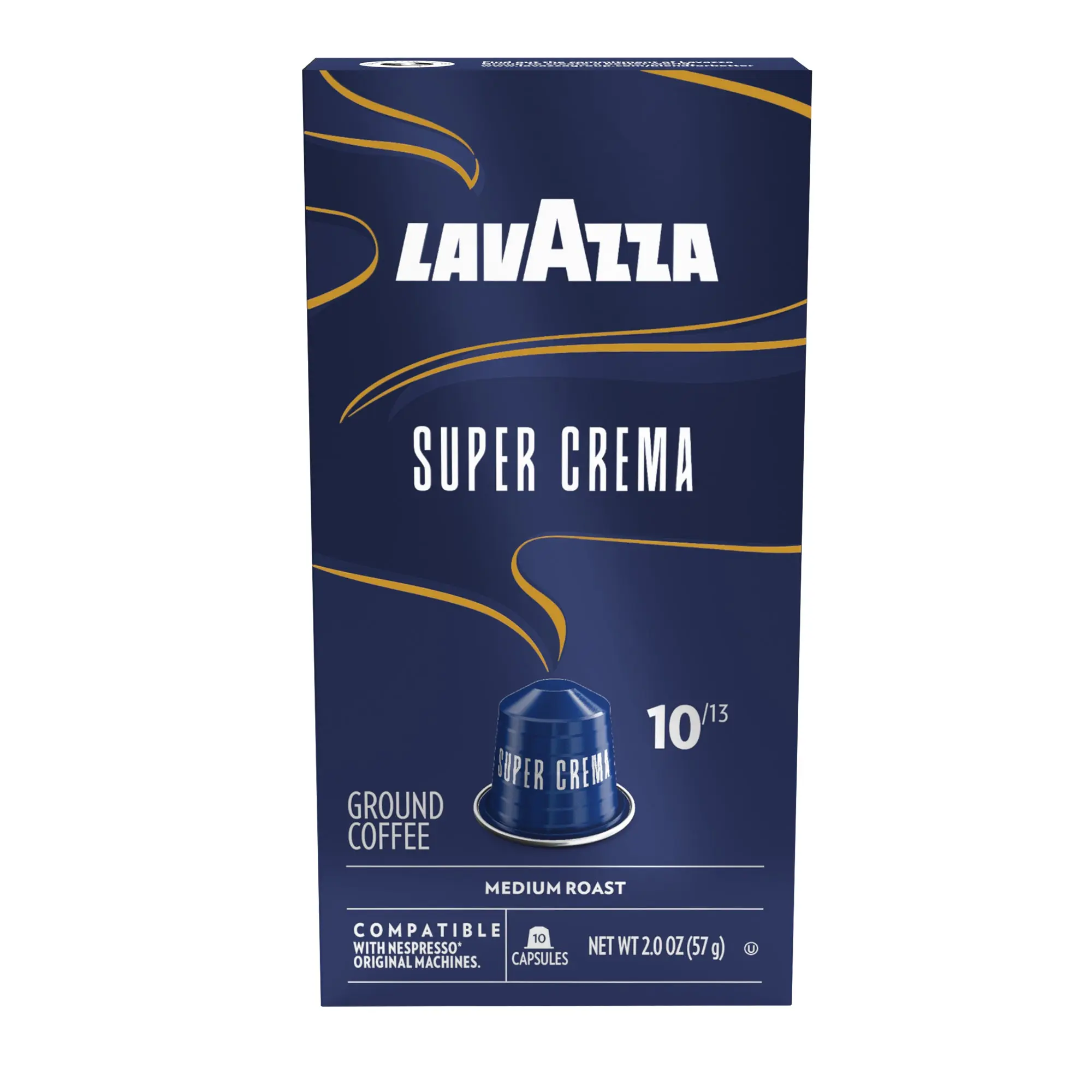Lavazza Super Crema Aluminum Compatible Capsules