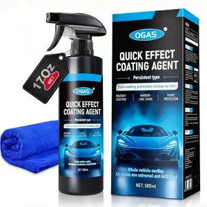 Ceramic Coating  for , Nano Ceramic  Wax , Hydrophobic Top Coat, High Gloss  Protection, Water Beading Quick Detailer, Scratch & UV Protection  Polish  -17 Fl.Oz