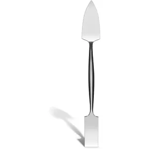 1 Inch Forged Steel Trowel and Square Masonry Tools, Concrete Plaster Spatula for Glazing, Patch Work, Plaster and Archeology