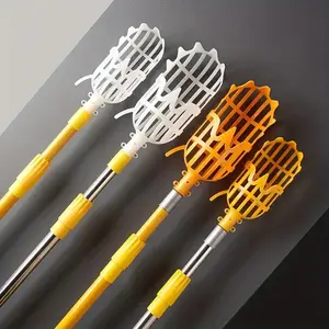 Fruit Picker Tool, Fruit Harvester with Harvest Basket for Efficient Fruit Collection, Lightweight Design, Ideal for Mangoes, Pears, Peaches, Kiwi, Lemons, Cherries and Blueberries, Garden Supplies