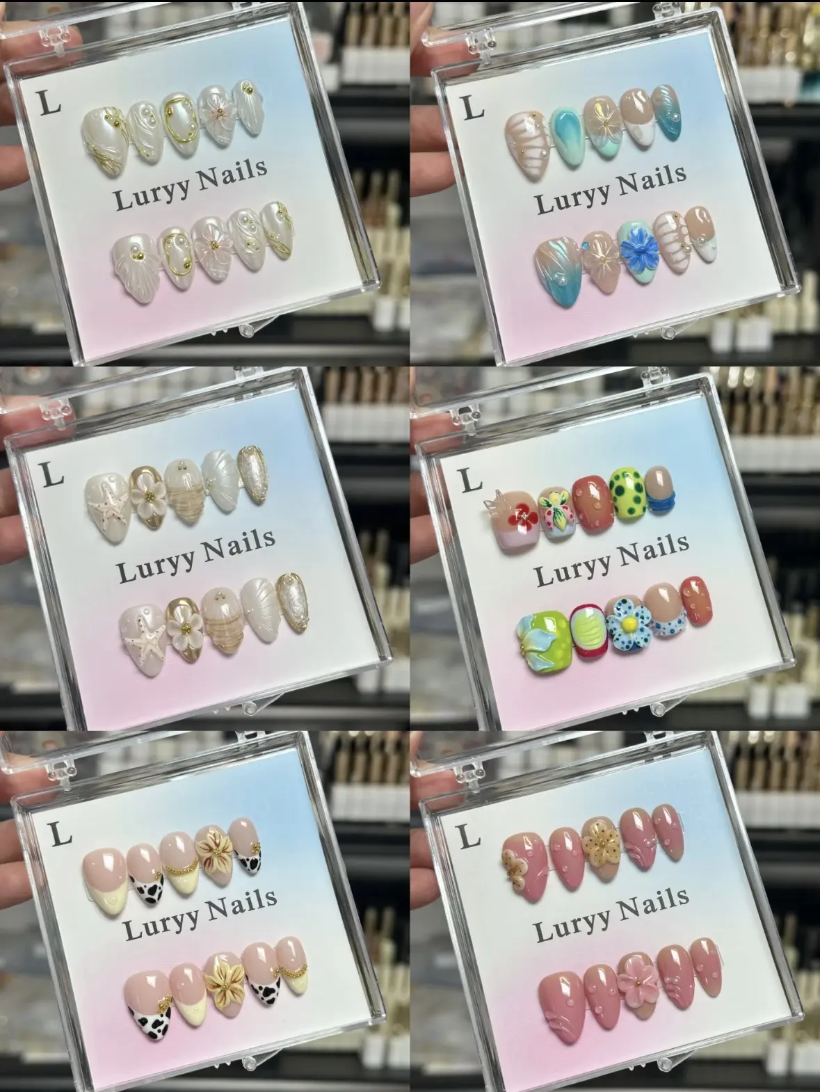 Mona:Beautiful Handmade Nails Open InLive