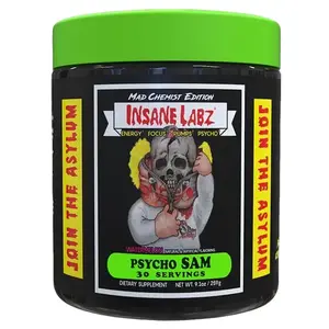 Insane Labz Psycho Sam Energy Preworkout
