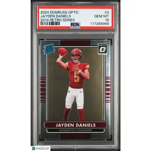 2024 Panini Donruss Optic 2014 Retro Series Jayden Daniels #2 PSA 10