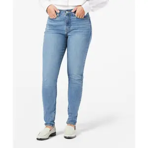 DENIZEN from Levi's Women's High Rise Regular Fit Full Skinny Jeans Heavyweight
