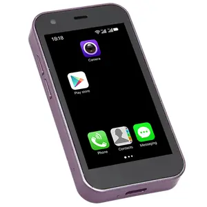 SOYES XS15 Mini 3G Smartphone 3in WiFi 2GB 16GB 3D Glass Slim HD Camera Dual SIM Smartphone Purple