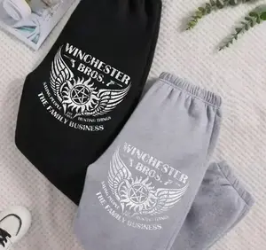 Winchester Brothers Sweatpants, Sam And Dean Supernatural Fan SweatPants, Funny TV Show Sweatpants, Unisex Fandom Gift for Fans 9