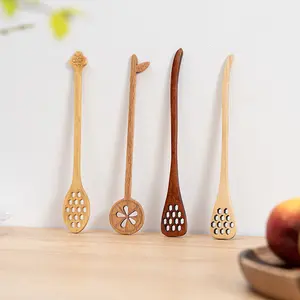 Wooden Honey Spoon Japanese Stirring