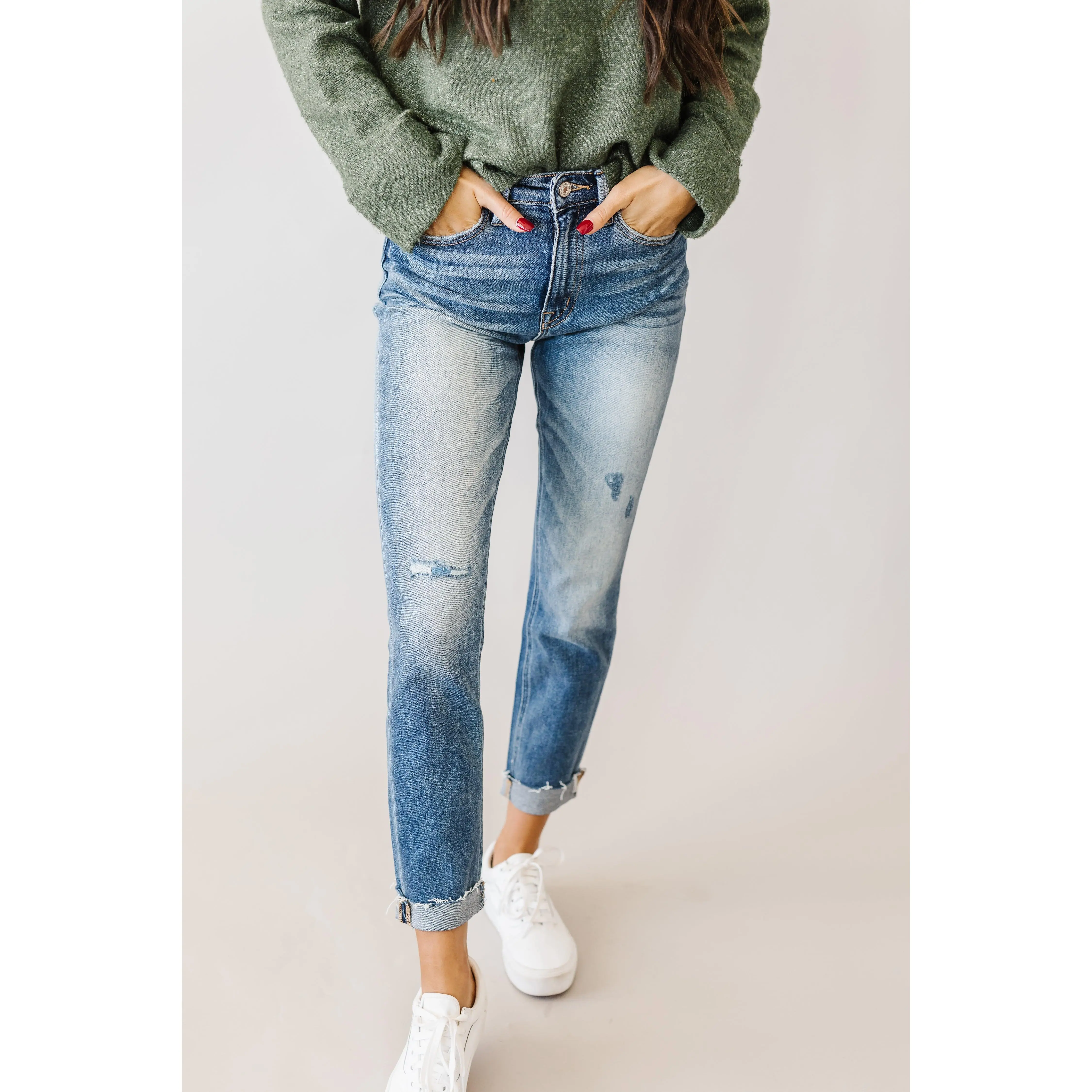 Unite Us High Rise Kancan Slim Straight