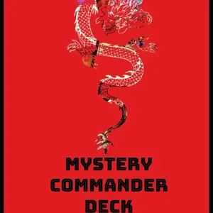 Custom Curated Commander Deck - 100-Card Mystery Commander Deck with Sleeves and Deck Box